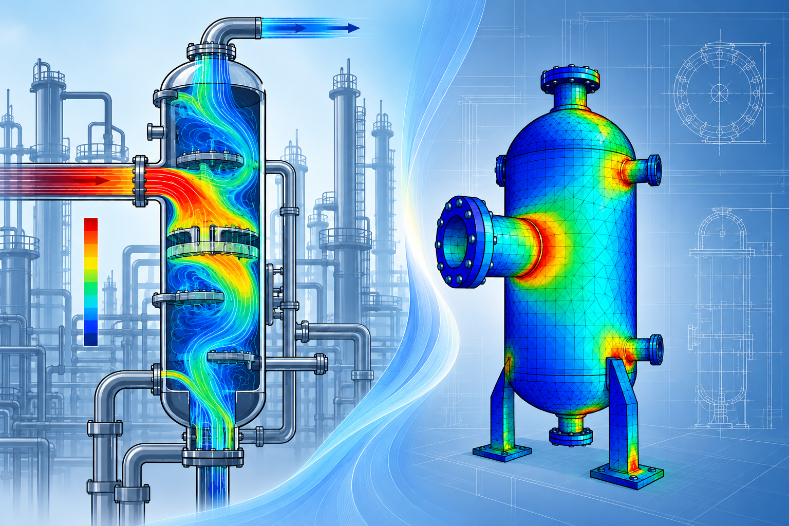 Fluid Dynamics to Structural Analysis